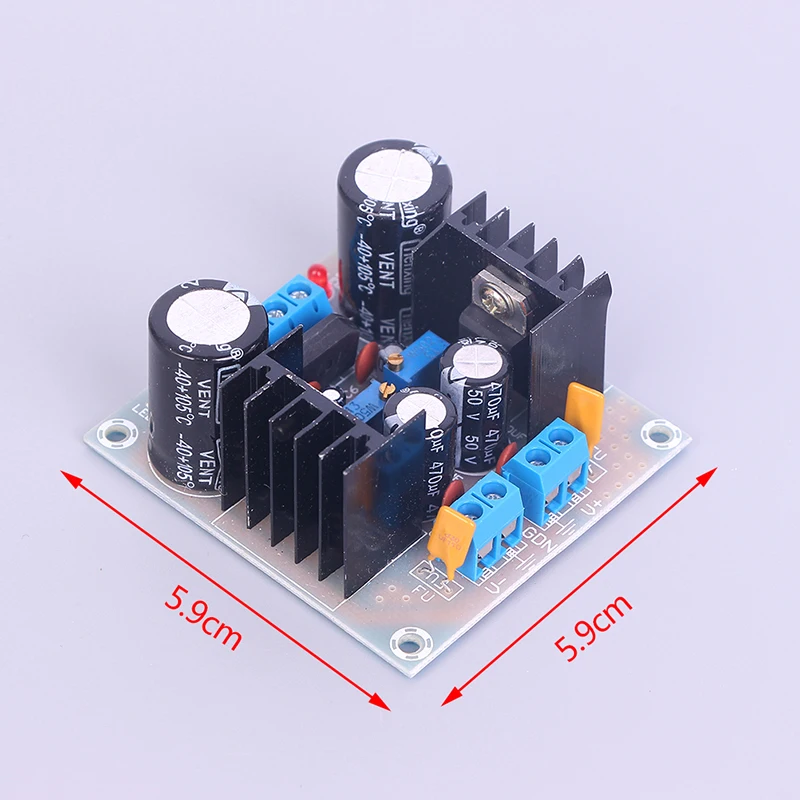 

NEW AC/DC 12V 24V LM317 LM337 Negative Dual Power Linear Voltage Regulator Adjustable Power Supply Kits Wholesale