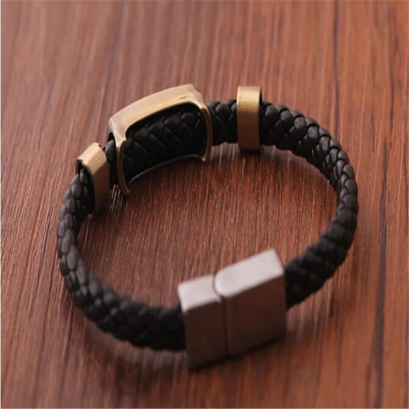 

Anime Naruto Knit Bracelet Cosplay Costumes Accessories Props Black Punk Bracelets A900