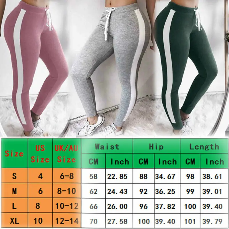 

Women High Waist Sport Pant Flexible Fitness Legging Running Gym Scrunch Trousers