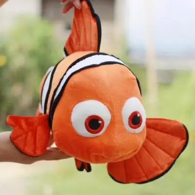 

Disney Caroon Movie Finding Nemo Characters Marlin Nemo Plush toy Dory fish Soft Stuffed Animal Doll Kid's Playmate