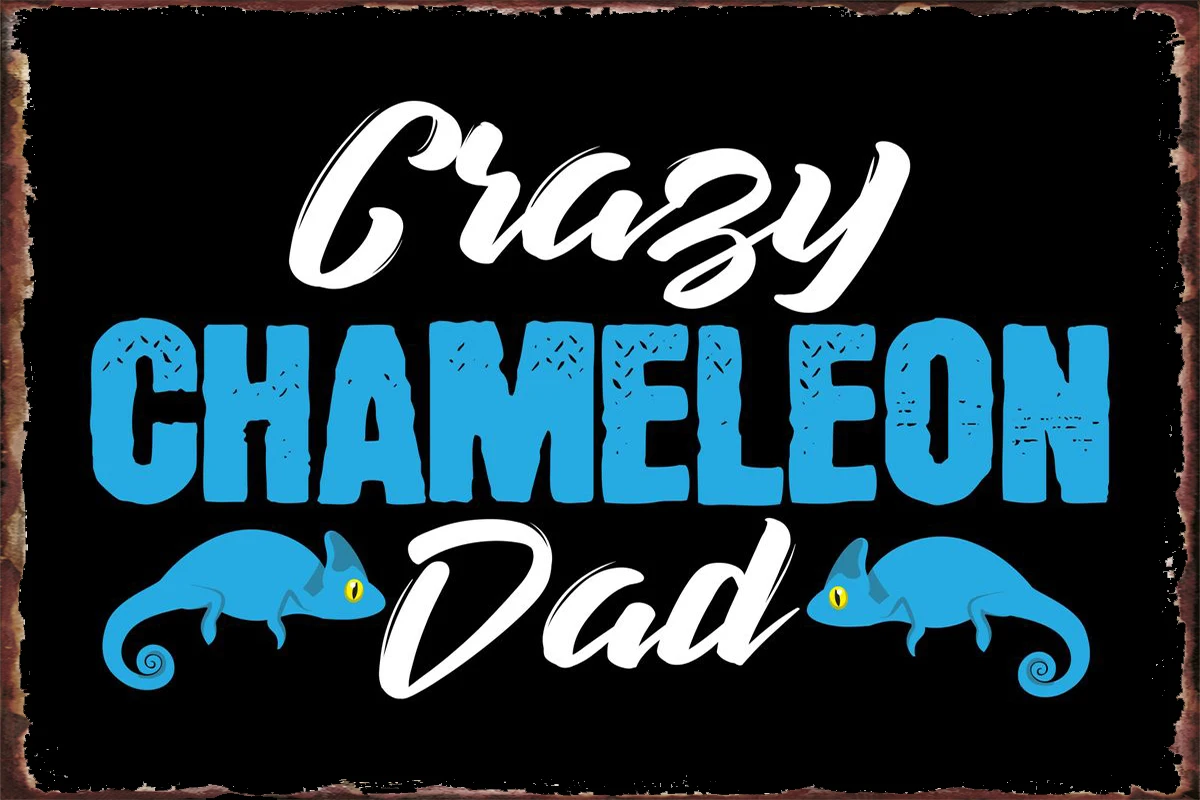 

Жестяная металлическая вывеска в виде папы-хамаелеона, Жестяная Табличка, Настенный декор, украшение для комнаты в стиле ретро, винтаж для м...