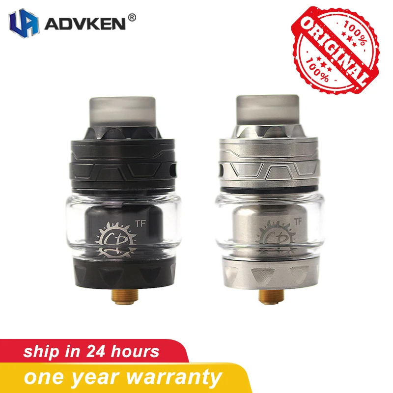 Оригинальный Advken Cp TF RTA бак 3/4 мл емкость 510 нить 25 мм атомайзер для электронных