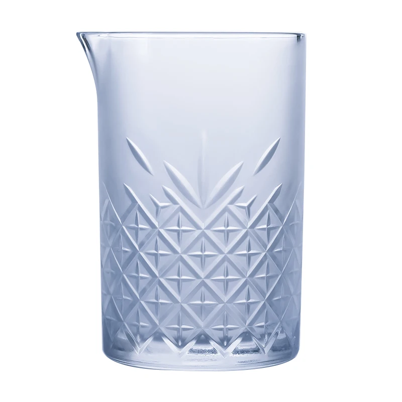 

Simple bar tempered glass eternal lead-free glass water glass transparent engraved mixing cup cocktail bartender LB70320
