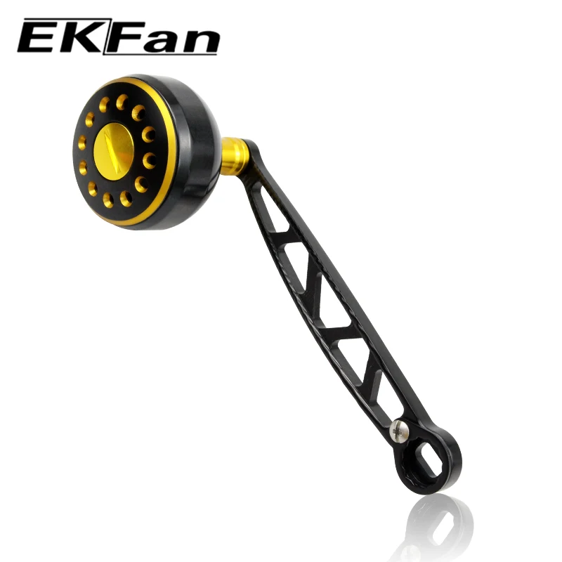 Ekfan New Style 110MM CNC For DAIWA&SHI Fishing Baitcasting Reel Handle Component 38mm Knob Aluminum Alloy DIY Parts