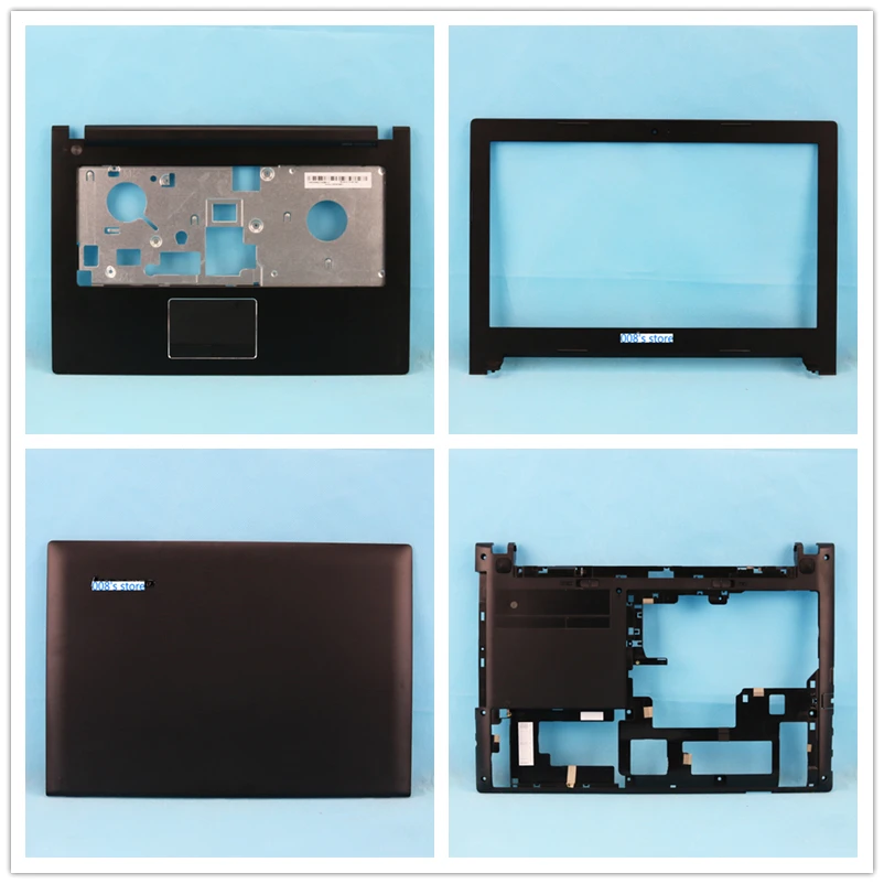 Новый чехол для Lenovo S410 S410P верхняя задняя крышка/передняя панель/Упор рук/нижняя