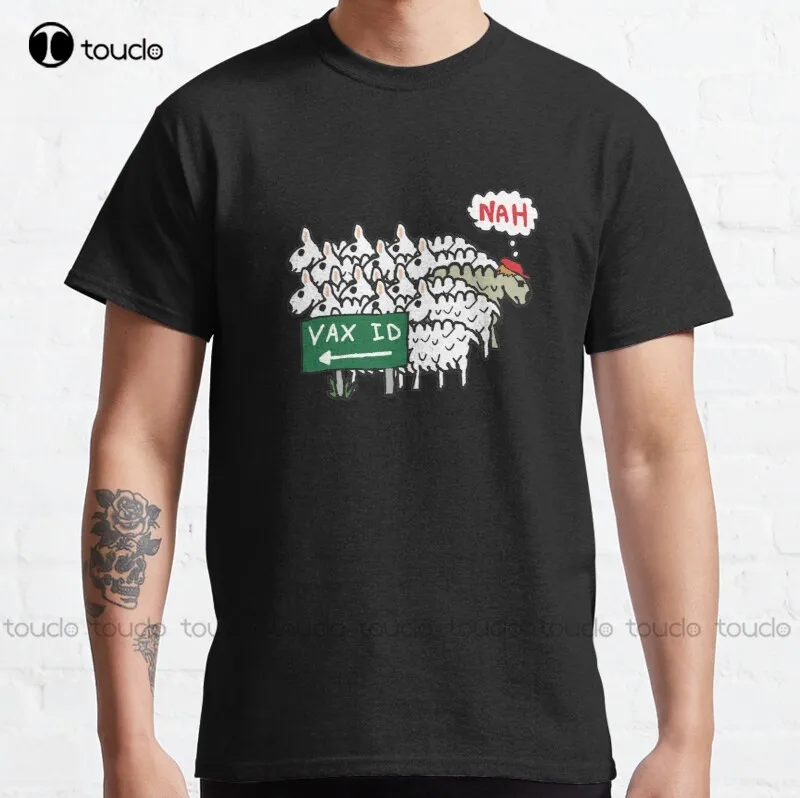 

New Anti Vaccine Id Passports Classic T-Shirt Mens Graphic T-Shirts s-5xl