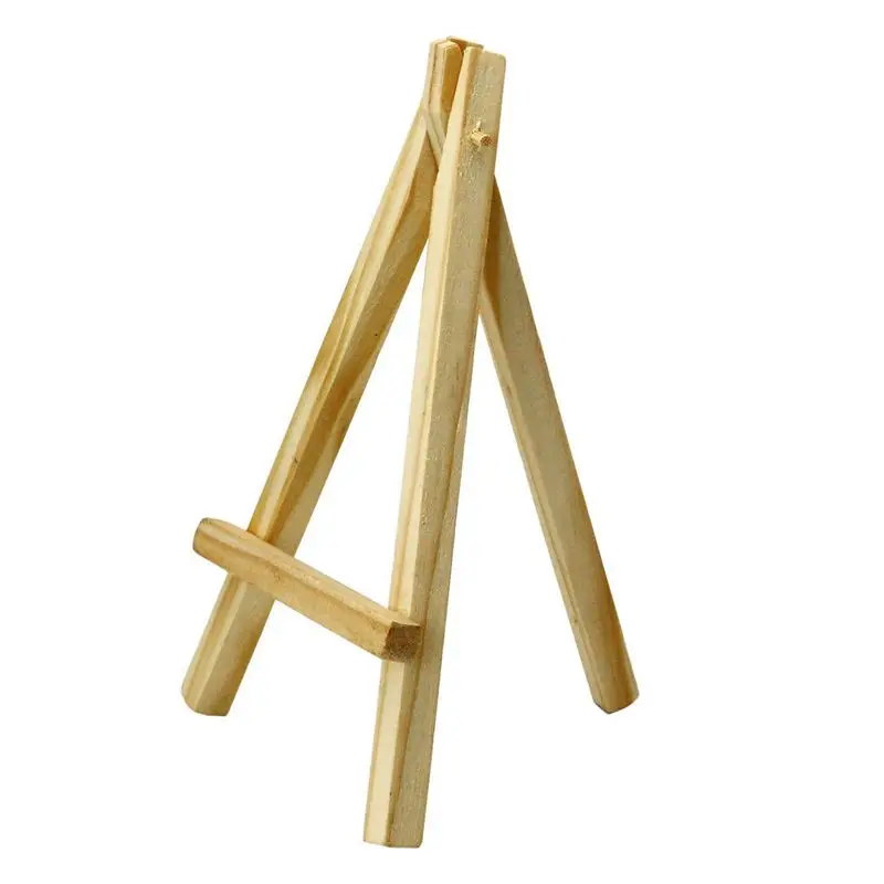 Мини 6 дюймов высокий деревянный мольберт художественные проекты фотоснимком