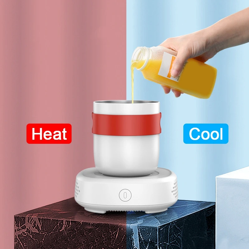 

Office Coffee Mug Warmer Beer Drinks Cooler Home Cup Warmer for Tea Water Cocoa Milk Auto Shut-Off