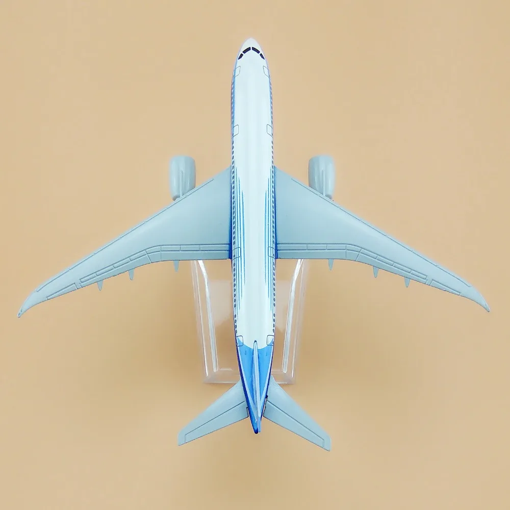 Металлический Прототип самолета 16 см модель авиакомпании Боинг 787 B787 ProtoMech с