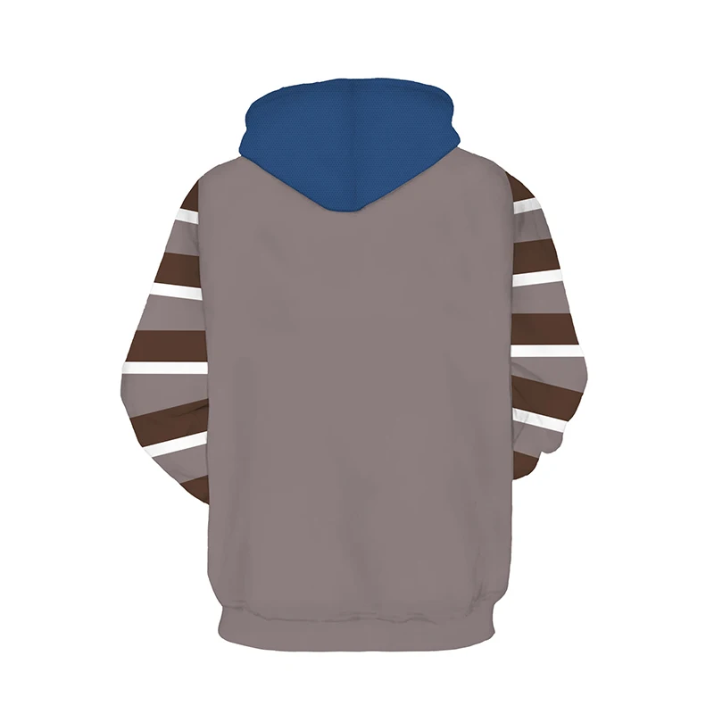 Толстовка с капюшоном пуловер куртка Тоби костюм для косплея аниме 3D подростков