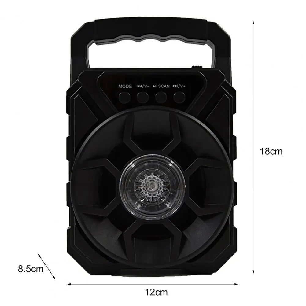 Портативный динамик 5.0 со светодиодный светильник кой и поддержкой Bluetooth |