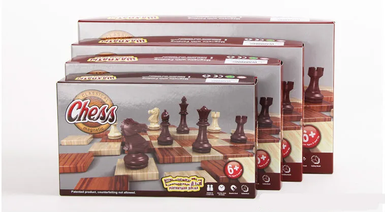 Новая складная доска для шахмат 4 размера магнитная соревнований переносные