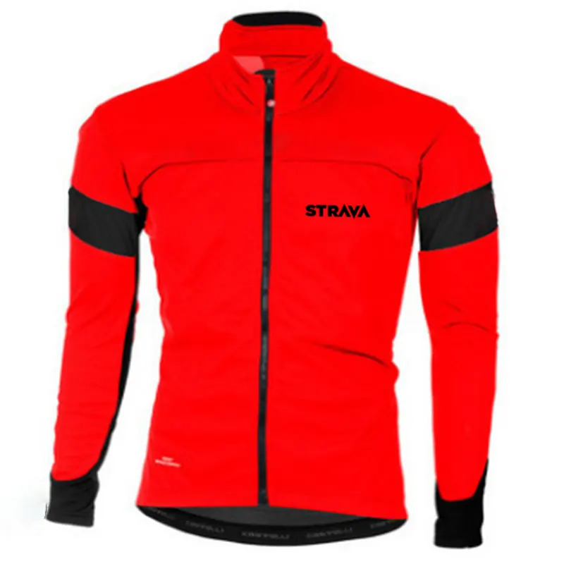 Джерси для велоспорта Strava ветрозащитная дышащая куртка горного велосипеда