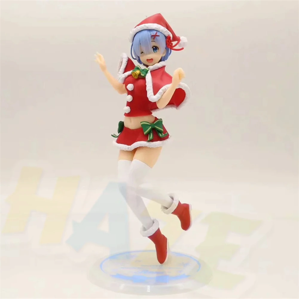 Аниме Re:Life In a другой мир от Zero Rem Christmas Ver. Коллекция фигурок игрушек в