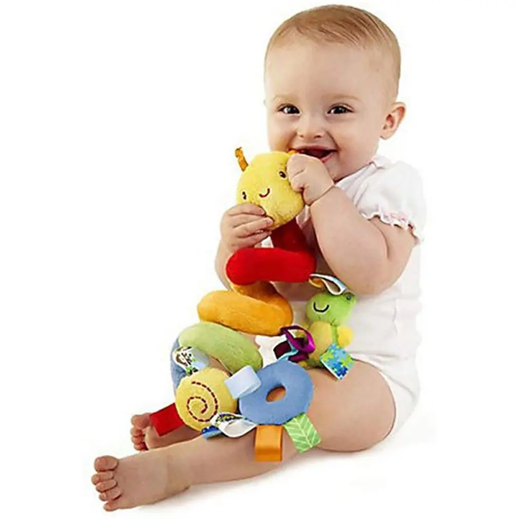 

Baby Rattle Toy Stroller Comfort Stuffed Animal Mobile Infant Stroller Rattle For Newborn Hanging Bed Bell Crib Gifts 0 to 12 M