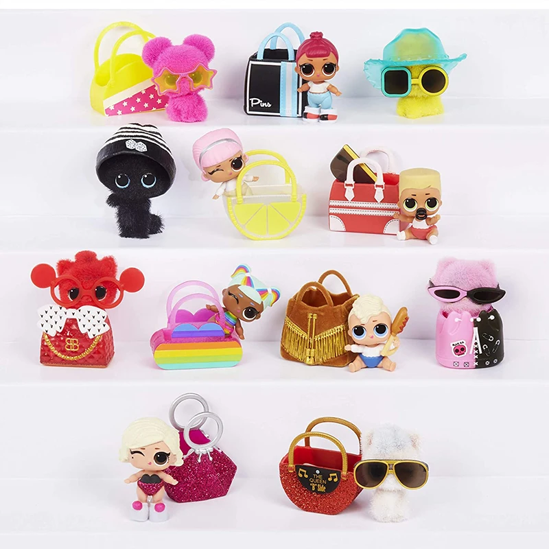 

New L.O.L. SURPRISE! Winter Disco Series Lils Pets 5 Surprises Blind box Collection Model Dolls Pretend Play Girl For Toys