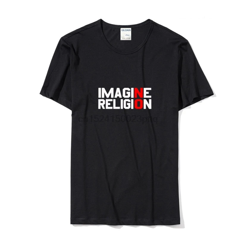 

Imagine No Religion Atheist Short Men T-Shirt 2019 Design A T-Shirt Fine Workmanship Best Mens Shirts