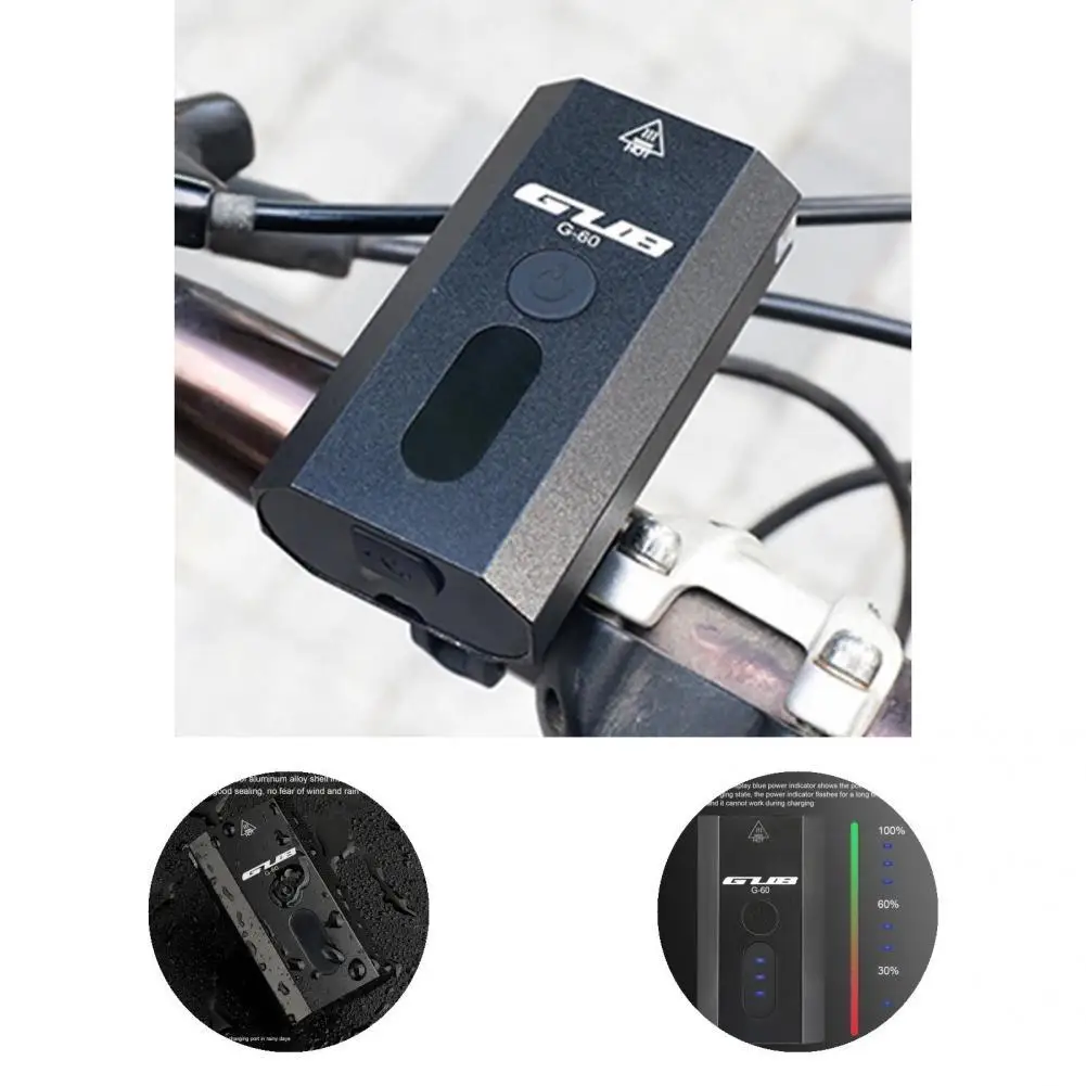 

Practical Long Battery Life USB Charging 1500 mAh Bike Night Riding Lamp Bicycle Front Lights LED Front Bike Lights