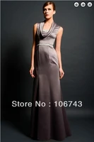 free shipping maxi elegant 2018 formal new fashion vestidos formales long crystal beaded prom party gown bridesmaid dresses