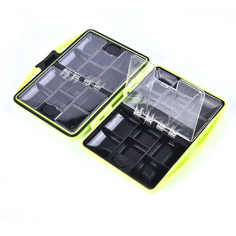 

Fishing Tackle Box Waterproof Double Side Bait Lure Hooks Storage Boxes Carp Fly Fishing Accessories
