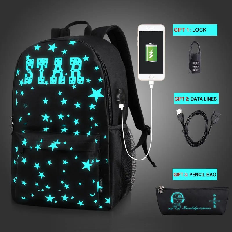 2020 новый рюкзак Aniti-Theft школьный водонепроницаемый для ноутбука wth USB зарядный