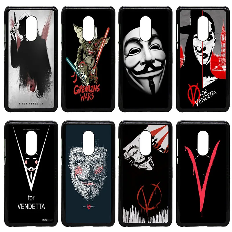 Модная пленка V для Вендетта чехол сотового телефона жесткий пластиковый Xiaomi Redmi