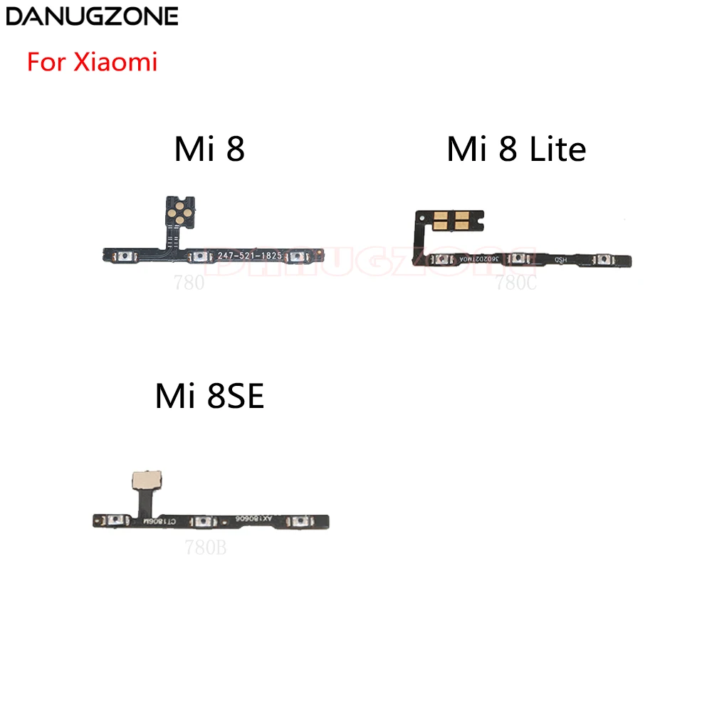 Кнопка включения/выключения питания переключения громкости гибкий кабель для