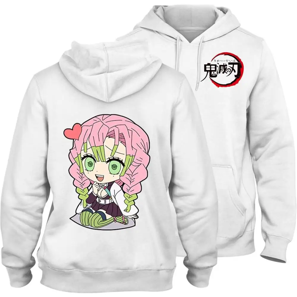 

Demon Slayer Agatsuma Zenitsu Cartoon High-Quality 100% Cotton Hoodie With Pocket Fleece Inside Winter Sportswear