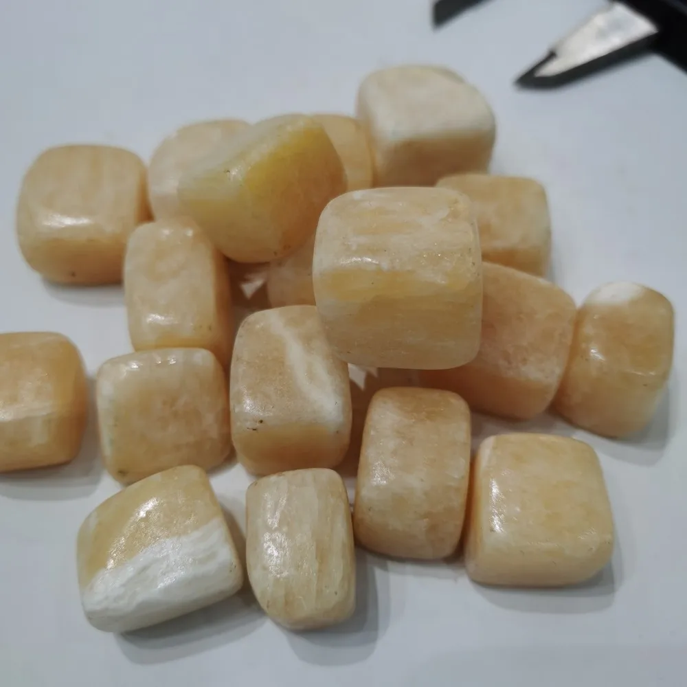 100 г крупные натуральные желтые нефритовые кварцевые кристаллы Камни гравий