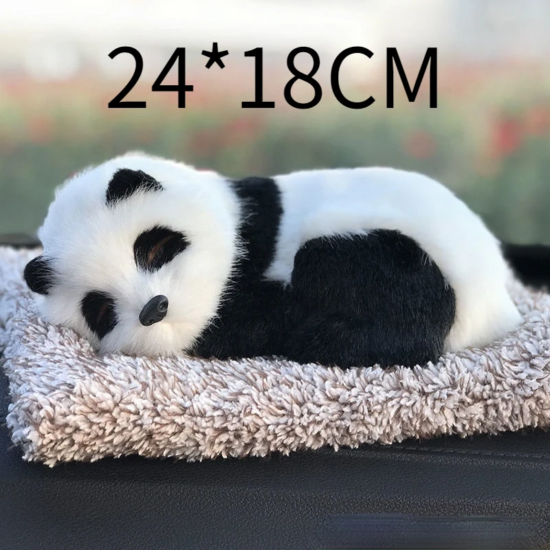 Juguete de peluche para ni&ntilde;os y ni&ntilde;as, mu&ntilde;eco de gato con simulaci&oacute;n de carb&oacute;n activado, decoraci&oacute;n de coche de bamb&uacute;, bonito regalo de cumplea&ntilde;os-5