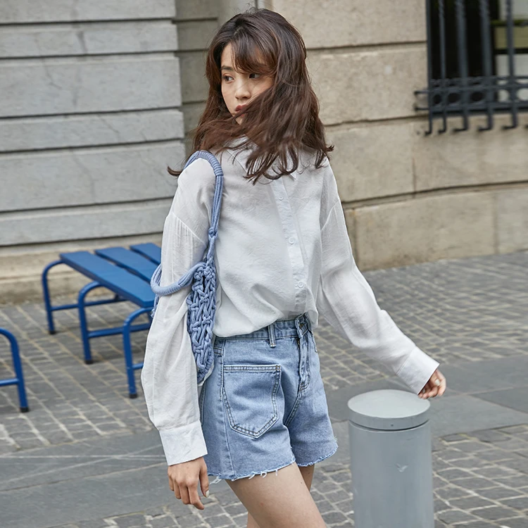 

Spring will firm offers new fabrics feel great! Color is also very nice shirt
