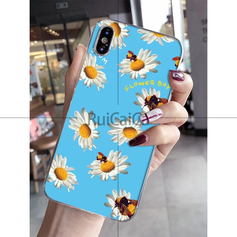 Ruicaica tyler the creator Golf bees Coque чехол для телефона iPhone 8 7 6 6S Plus 5 5S SE XR X XS MAX Shell | Мобильные