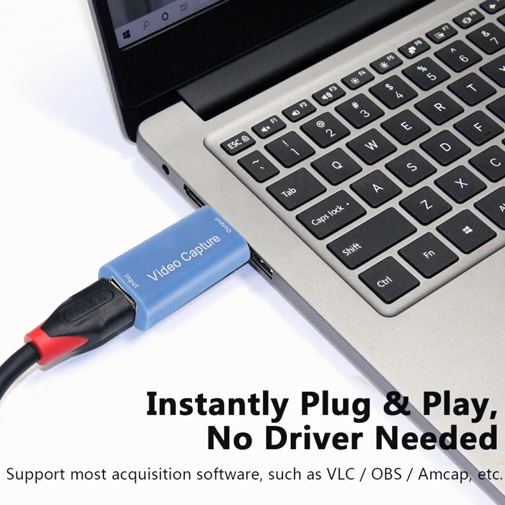 Адаптер для карты захвата 1080P совместимый с HDMI аксессуары электронных машин USB3.0