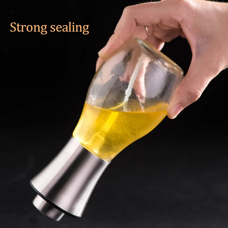 Круглая бутылка распылитель для оливкового масла барбекю выпечки уксуса бутылки