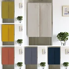 Японские подвесные дверные занавески, простые однотонные занавески для кухни, спальни, гостиной, двери, зеркальные занавески s