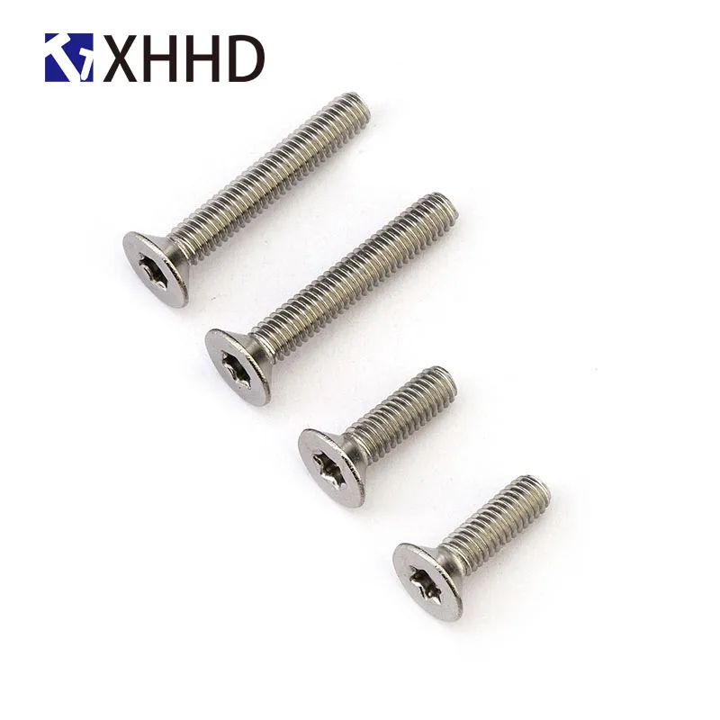 M5 M6 машина с плоской головкой метрическая резьба слива цветок Противоугонный