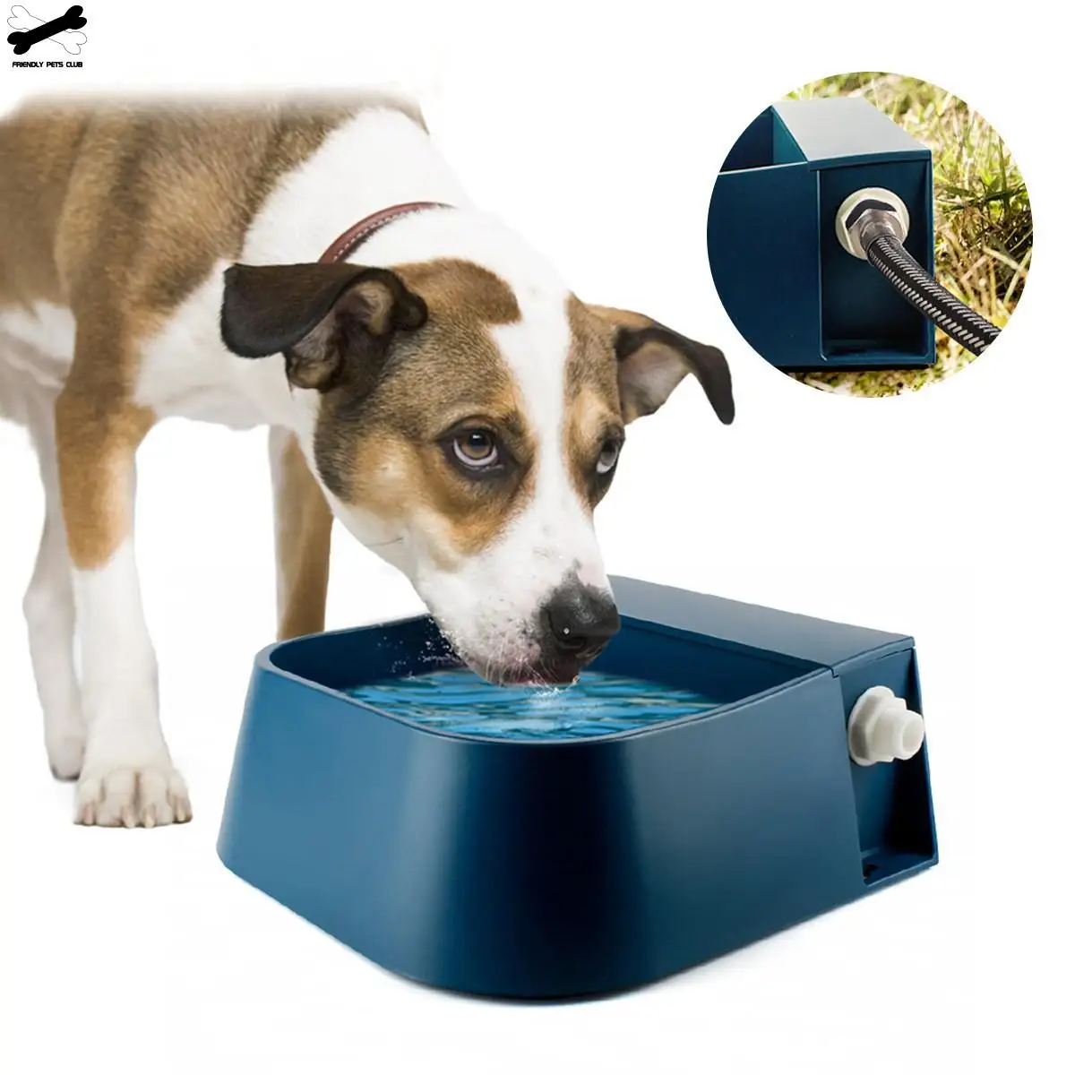 

High Capacity Pet Dog Bowl Automatic Water Bowls For Cats Floating Ball Type For Small Medium Pets Indoor Outdoor