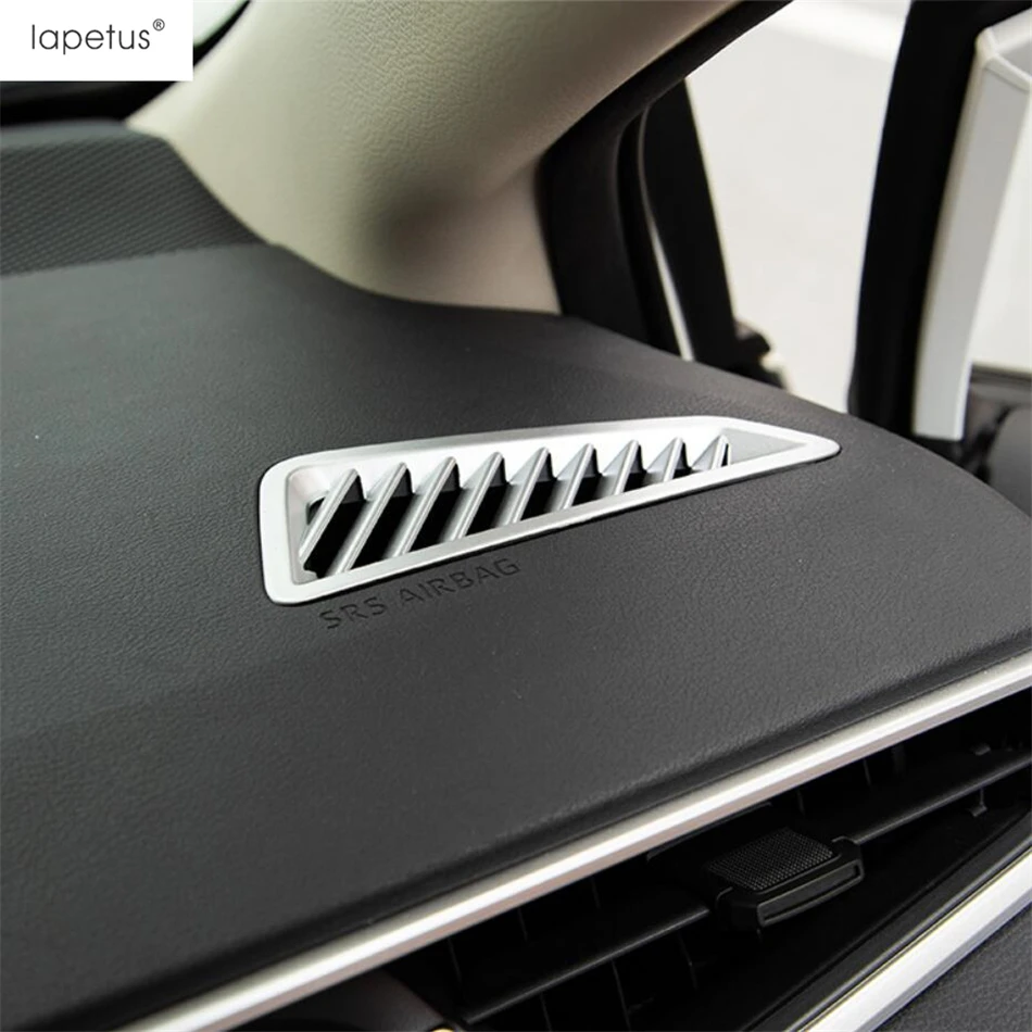 

ABS Matte Accessories Water Cup Holder Panel / Steering Wheel Frame Cover Trim Car Interior Decor For Toyota Corolla Cross 2021