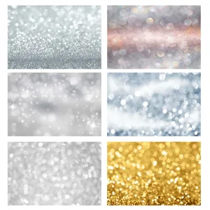 Золотистые Серебристые Блестки для фотостудии