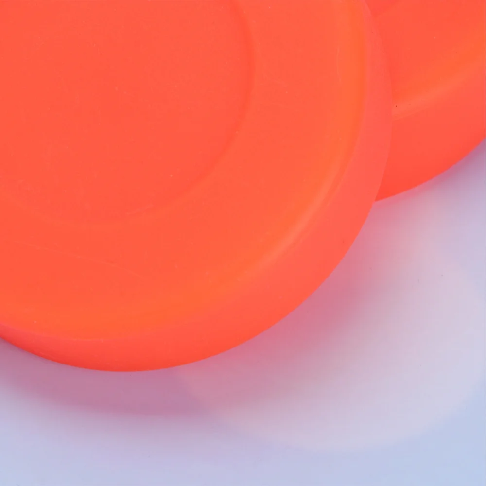 

12 Pcs Adjustable Hardness Rubber Ice Hockey Pucks Matte Hockey Balls Sports Supplies for Roller Street Hockey(Orange)