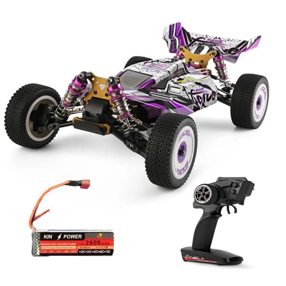 

Wltoys 124019 1/12 RC Автомобиль 2,4G 4WD 60 км/ч высокоскоростной гоночный Дрифт материал шасси Электрический радиоуправляемый автомобиль модели игруш...