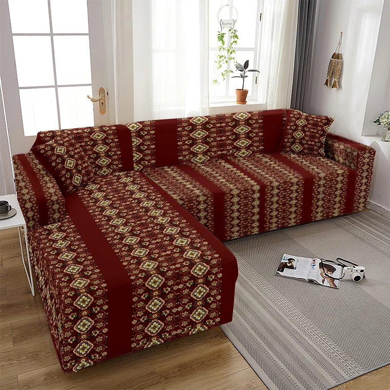 

Abstract Colorful Sofa Cover Elastic Stretch L-shape Sofa Ink Painting Sofa Covers for Living Room Couch Cover Sofa Slipcovers