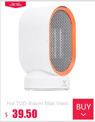Горячие tod-xiaomi Mijia Viomi мини электрические обогреватели вентилятор столешница домашняя комната мощность грелка для зимы США вилка