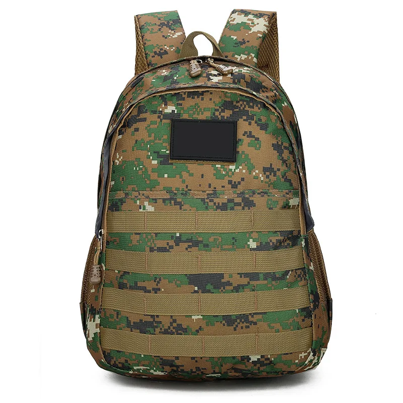 

Camouflage Double-Shoulder Backpack Women's Korean-Style Ins Fashionable Shoulder Outdoor Large Capacity Backpack Schoolbags