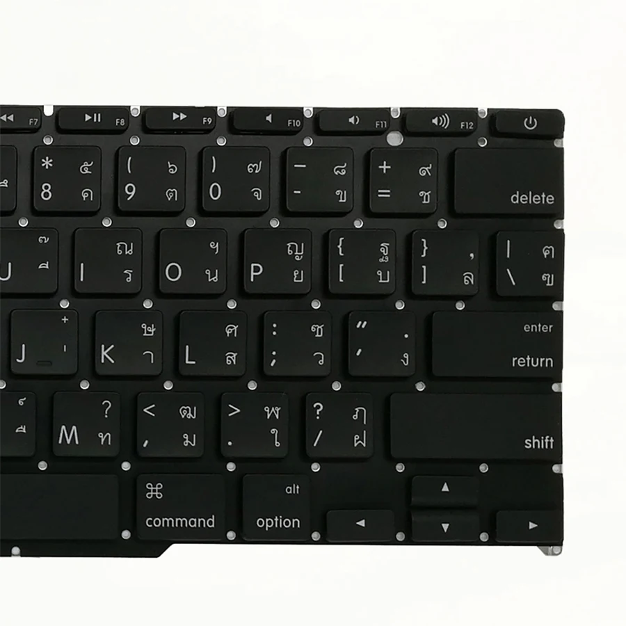 Тайская клавиатура с подсветкой для Macbook Air 11 дюймов A1465 A1370 2011-2015 лет | Компьютеры и