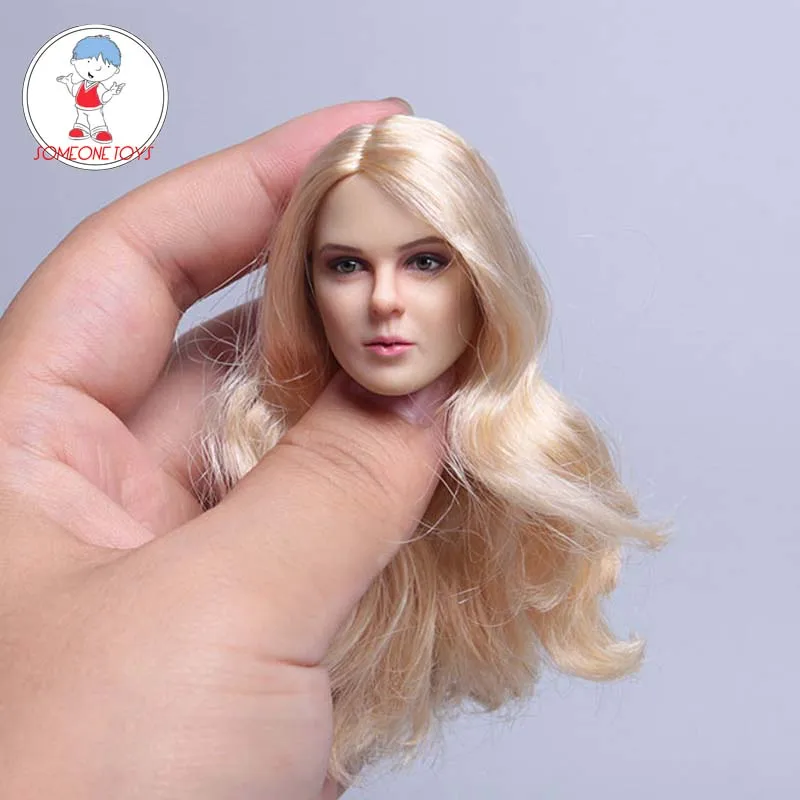 KIMITOYS KT012 1/6 милая девушка голова Лепка женская резьба DIY модель для 12 дюймов incch