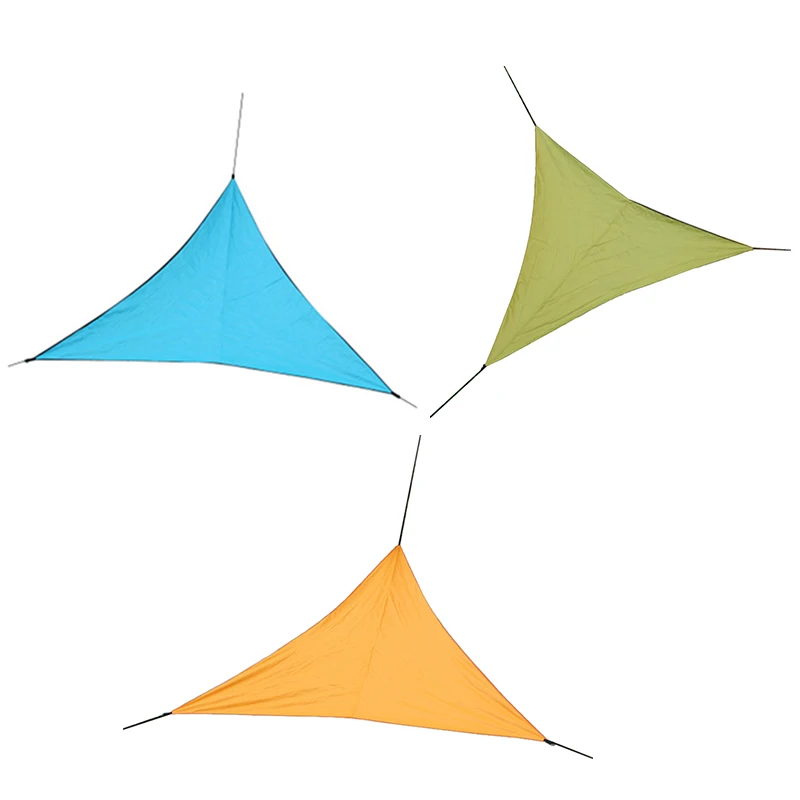 Наружный солнцезащитный тент водонепроницаемый тройной угол навес садовый