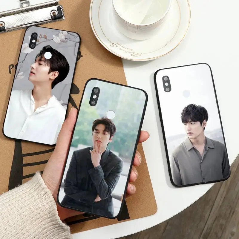 

Korean Lee Min ho actors Phone Case For Xiaomi Redmi note 7 8 9 t max3 s 10 pro lite coque funda shell cover