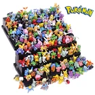 Экшн-фигурка Takara Tomy из ПВХ, фигурка покемона из аниме Пикачу, модель 144, Мультяшные коллекционные игрушки для мальчиков, подарок на день рождения, 24 шт.