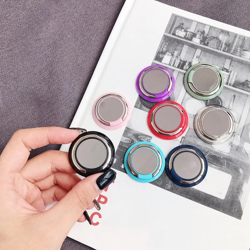 Автомобильный держатель с кольцом-мобильный телефон для IPhone Samsung Xiaomi 360 дюйма |